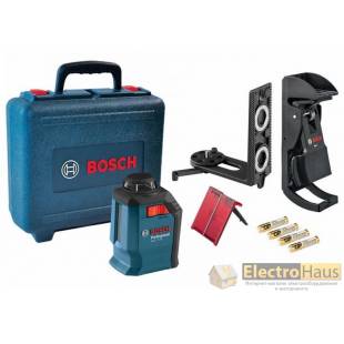 Линейный лазерный нивелир Bosch Professional GLL 2-20 + BM3 + кейс